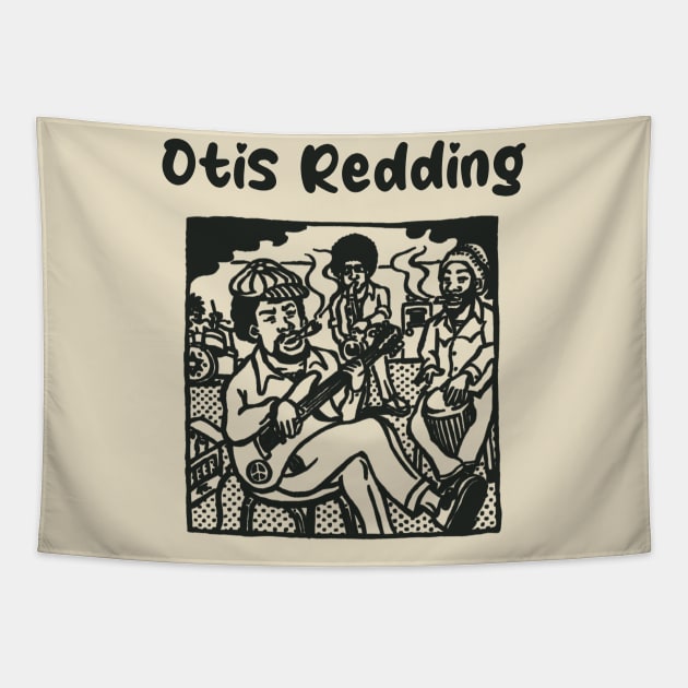 otis r ll raggae jam sessions Tapestry by hex pixel