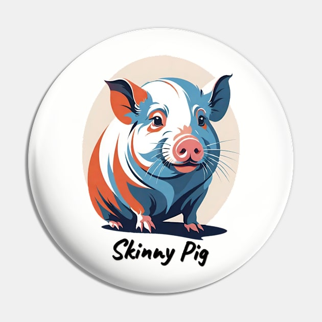 Skinny Pig Pin by Forgotten Times