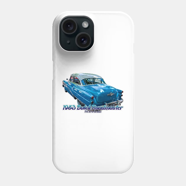 1953 Buick Roadmaster Riviera Sedan Phone Case by Gestalt Imagery