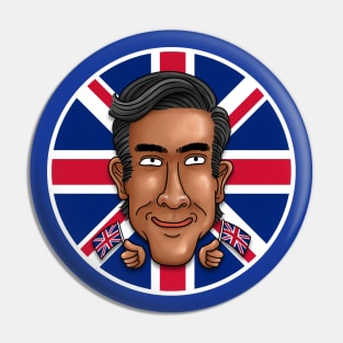 Rishi Sunak British Flag Pin