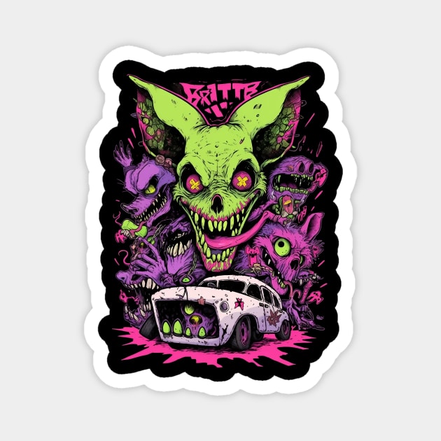 Mean Ratfink Magnet by MikeyMeta