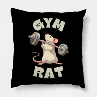 Gym Rat Pillow