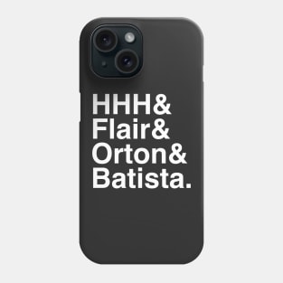 Evolution Helvetica Phone Case