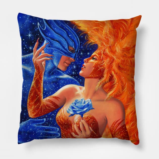 Masquerade Ball Pillow by Spiderwebart Gallery