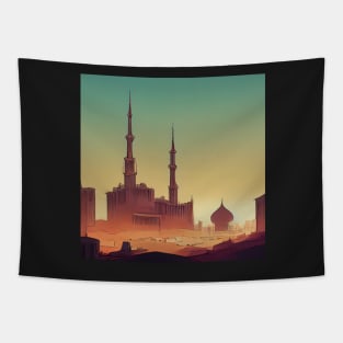 Riyadh | Comics Style Tapestry