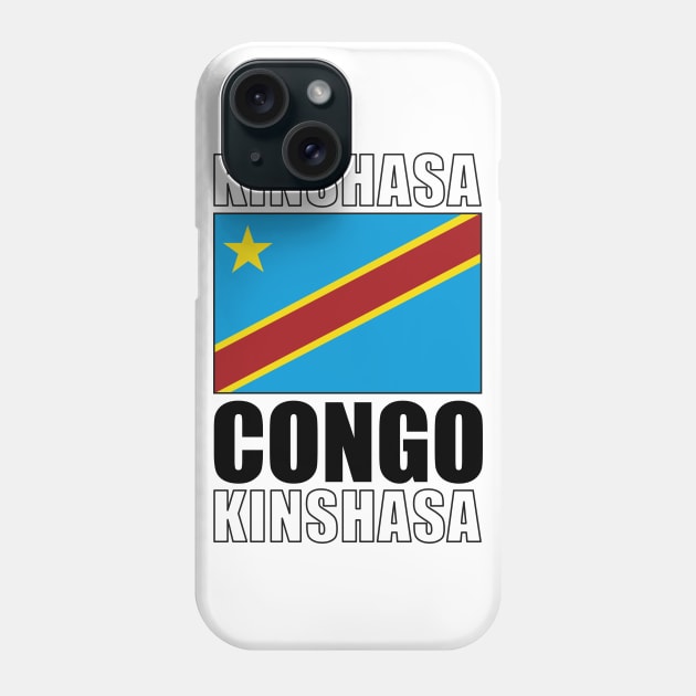 Flag of Congo Phone Case by KewaleeTee