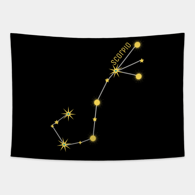 Scorpio is my sign Tapestry by wanderingteez