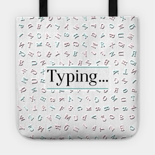 Improve your life color by typing Tote