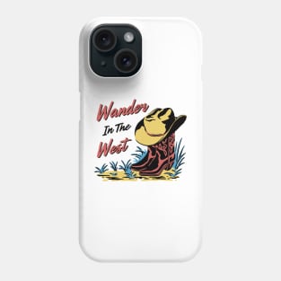 Wander in the desert Phone Case