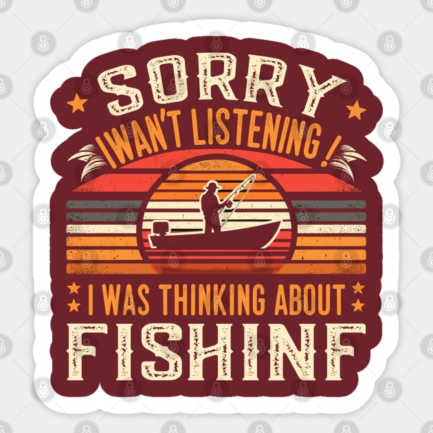 Bass Fish Dad Gone Fishing-Shirt Kids Boy Women Papa Funny T-Shirt - Bass  Fish Dad Gone Fishing Fun - Sticker