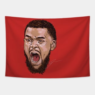 Fred VanVleet Houston Scream Tapestry