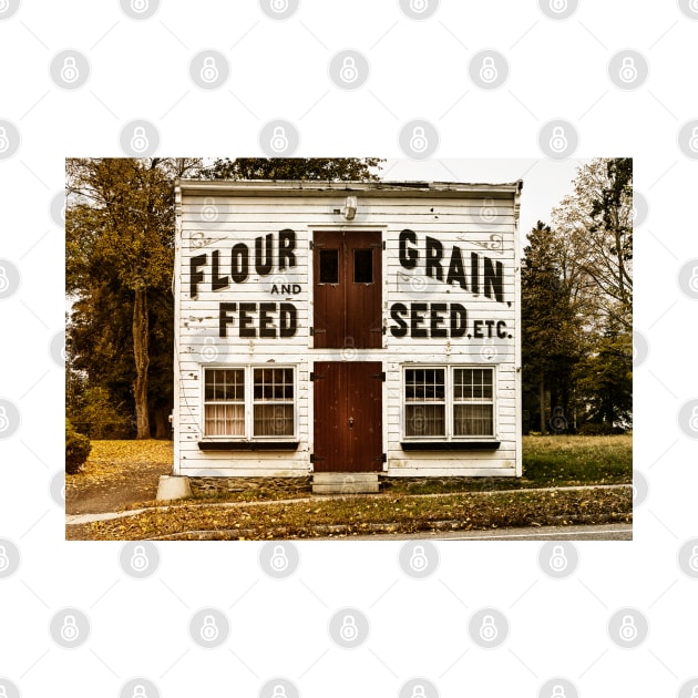 Flour And Feed Store 4 by Robert Alsop