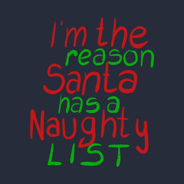 Santa's naughty list by DvR-Designs