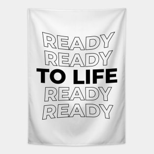 BIG Ready To Live! Tapestry