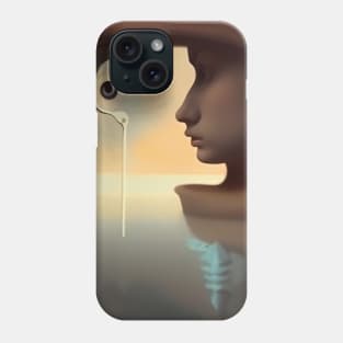 Gaze into the water Phone Case