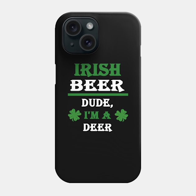 Mid Beer Drunk Pub Ireland Irish Holiday Phone Case by FindYourFavouriteDesign