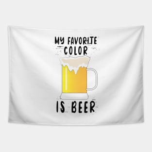 My favorite color is Beer Tapestry