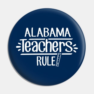 Alabama Teachers Rule Pin