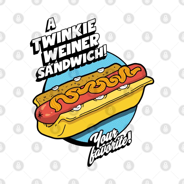 Twinkie Weiner Sandwich by Chewbaccadoll