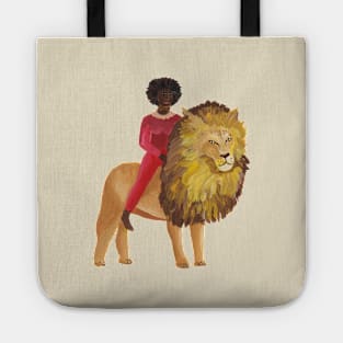 Leo Warrior Woman Tote