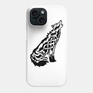 Celtic Knot Wolf Phone Case