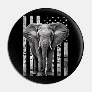 Trunk Tales Elephant Dreams, Tee Talk Triumph for Animal Admirers Pin