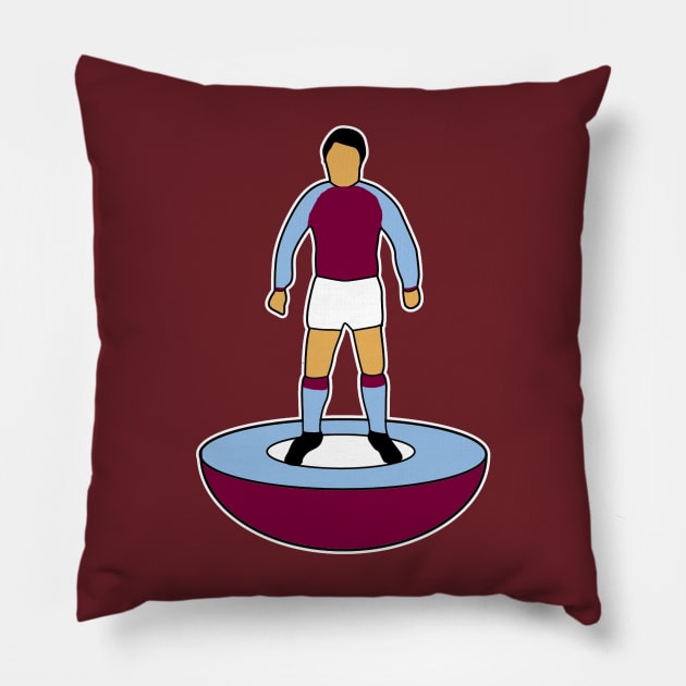 Villa Table Footballer Pillow by Confusion101