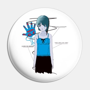 Serial Experiments Lain ''PSYCHE'' V2 Pin