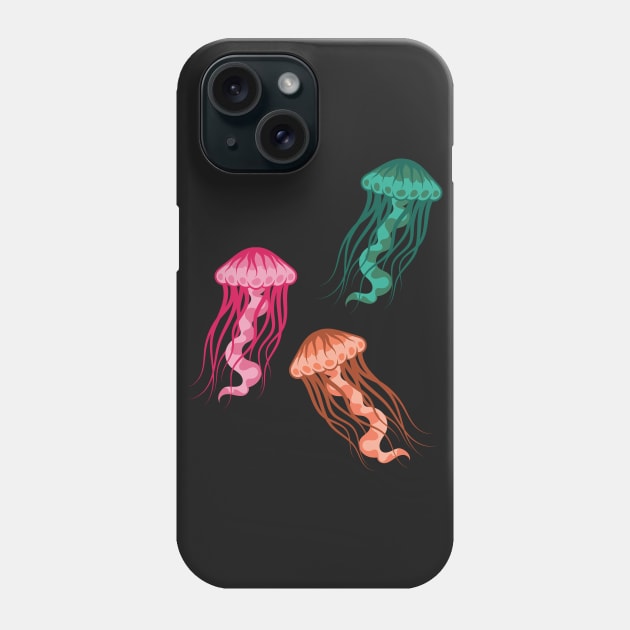 Drifting Jellyfish Phone Case by JenniferSmith