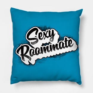 Sexy Roommate, Pawnee (All Colours Inverted) Pillow