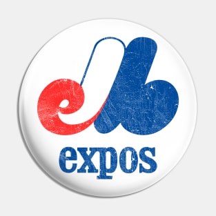 1978 Montreal Expos Vintage Look Baseball Design Pin