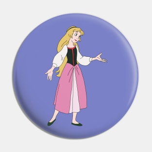 Eilonwy Cauldron Art Pin