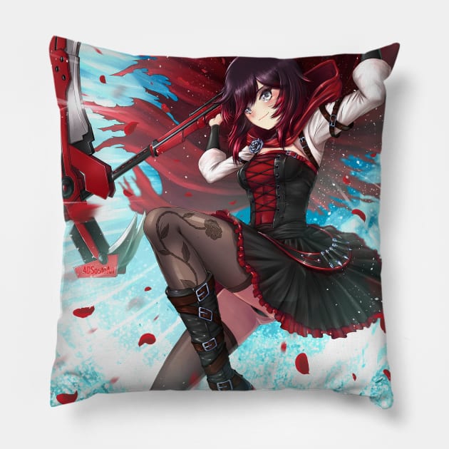 Ruby Ver.2 Pillow by ADSouto