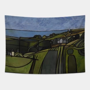 Cornwall Seascape Cornish Landscape Tapestry