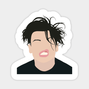 Yungblud Minimalist Portrait Magnet