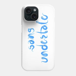 sans undertale Phone Case