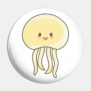 Jellyfish yellow ver Pin