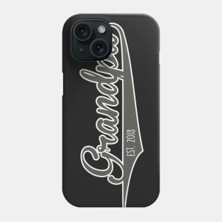 New Grandpa Established 2018 Phone Case