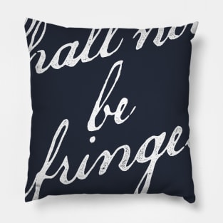 Shall Not Be Infringed Second Amendment Pillow