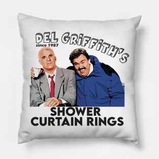 Del Griffith's Since 1987 - Shower Curtain Rings Pillow