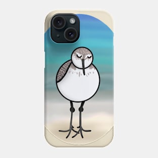 Sandpiper at the Beach - Small Design Phone Case