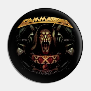 GAMMA RAY MERCH VTG Pin