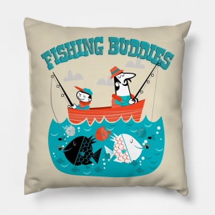 fishing buddies Pillow