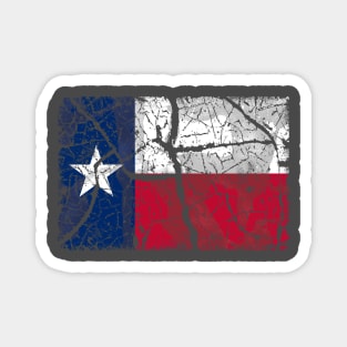 Texas Extended Shadow VINTAGE Magnet