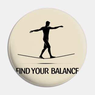 Find your Balance Pin