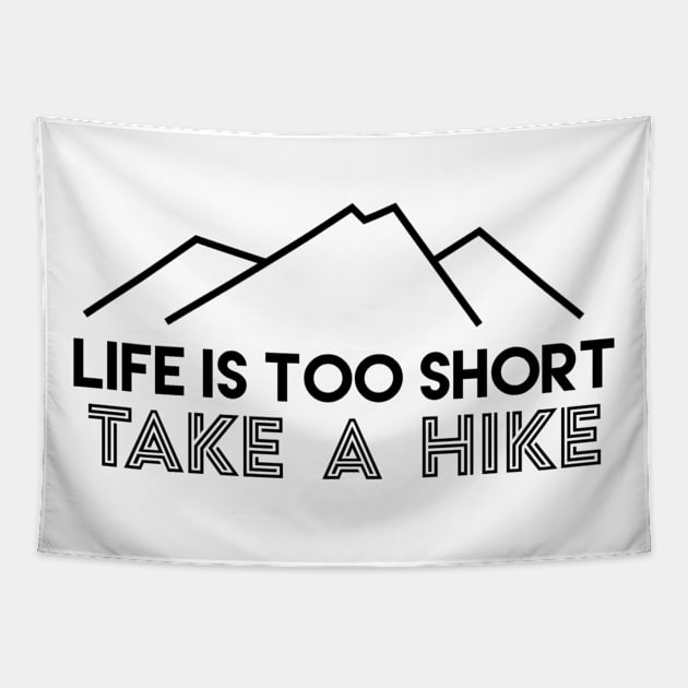 Take a hike Tapestry by Sloop