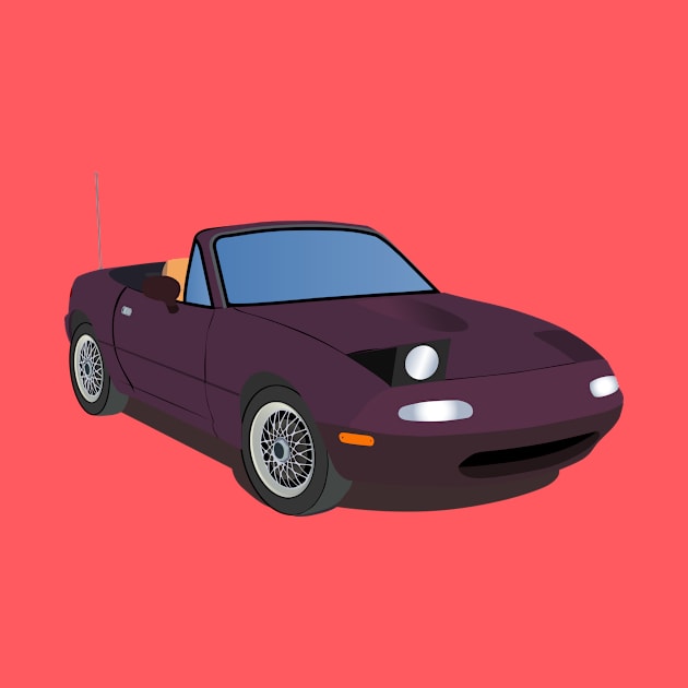 Winky Miata Winks by Al the Owl