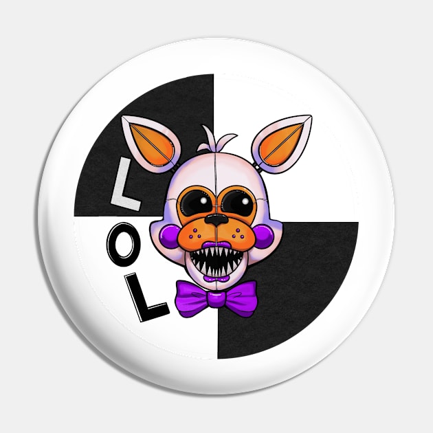 Lol - laughing out loud Animatronic Pin by ThePaper