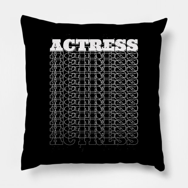 Actress Pillow by Stay Weird