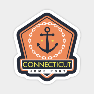 Connecticut Home Port Magnet